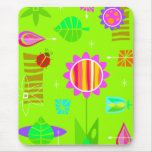 Motif souple lumineux tapis de souris