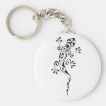 Motif-tatouage-lezard-polyn-sien Porte-clefs