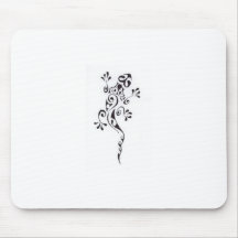 Motif-tatouage-lezard-polyn-sien Tapis De Souris