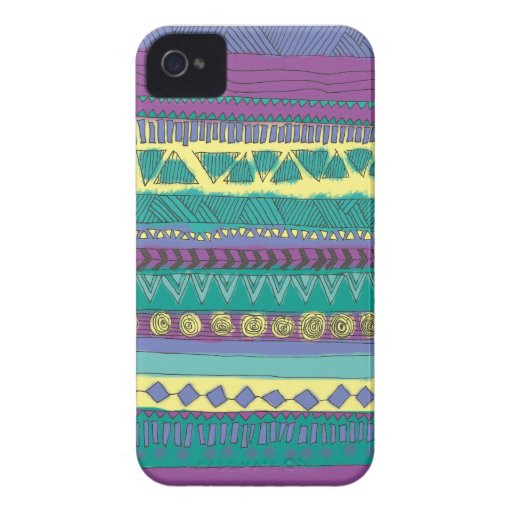 Motif tribal aztèque coque iPhone 4