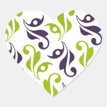 MOTIF VERT POURPRE TEXTUR de REMOUS de la VIGNE pa Adhésifs