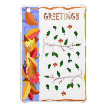 Motifs de feuille d'automne