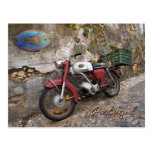 Moto d'avant-garde cartes postales