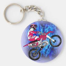 Motocross 306 porte-clés