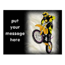 Motocross 410 carte postale
