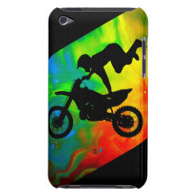 Motocrossing dans éruption coque iPod touch Case-Mate