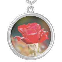 Mouillez le collier rose