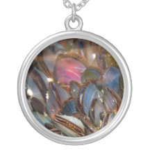 Moules sous l'océan pendentifs personnalisés