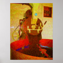 MOULIN À CAFÉ AFFICHE