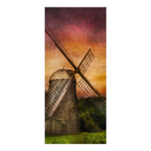 Moulin à vent carte double customisable