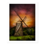 Moulin à vent carte postale