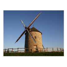 Moulin à vent de Moidrey, Normandie, France Cartes Postales