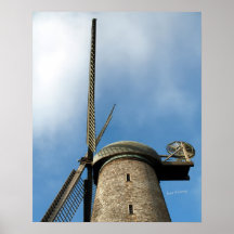 Moulin à vent de Néerlandais de SF Poster