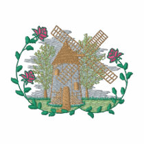 Moulin à vent d'Eastham polos brodés