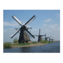 Moulins à vent cartes postales