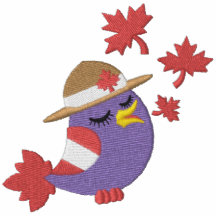 Mountie d'oiseau du Canada Polo