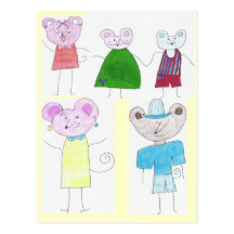 Mousefull Carte Postale