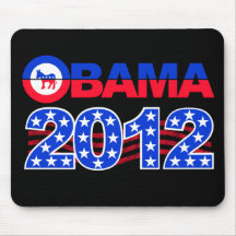 Mousepad 2012 d'OBAMA Tapis De Souris