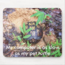 mousepad 2 de tortue tapis de souris