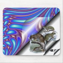Mousepad avec des créatures tapis de souris