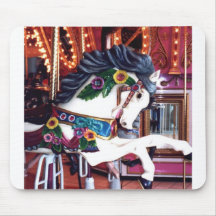 Mousepad - cheval de manège tapis de souris