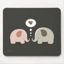 Mousepad d'âme s?ur d'éléphants tapis de souris