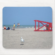 Mousepad d'amusement de plage tapis de souris