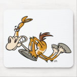 Mousepad de bande dessinée de chevaux-vapeur tapis de souris
