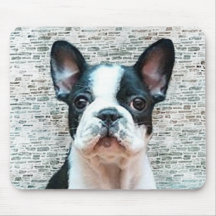 Mousepad de bouledogue français tapis de souris