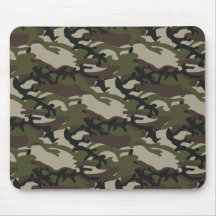 Mousepad de Camo de région boisée Tapis De Souris