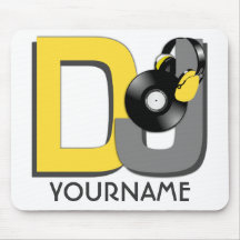 Mousepad de coutume du DJ Tapis De Souris