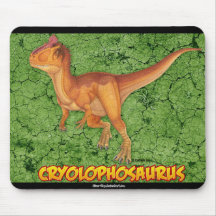 Mousepad de Cryolophosaurus Tapis De Souris