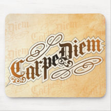 mousepad de diem de carpe tapis de souris