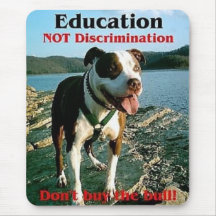 Mousepad de discrimination d'éducation pas tapis de souris