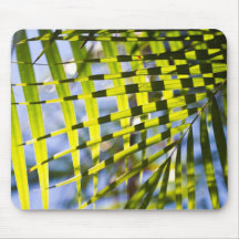 Mousepad de entrecroisement de palmettes tapis de souris