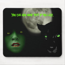 Mousepad de Halloween Tapis De Souris