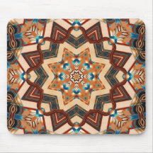 Mousepad de kaléidoscope tapis de souris