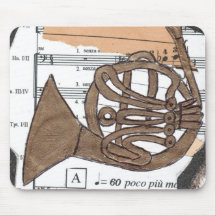 Mousepad de klaxon (de Français) Tapis De Souris