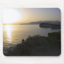 Mousepad de lever de soleil tapis de souris