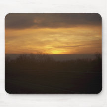 mousepad de lever de soleil tapis de souris