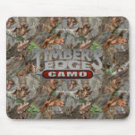 Mousepad de logo du bord du bois de construction tapis de souris