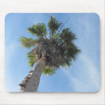mousepad de palmier/ciel bleu tapis de souris