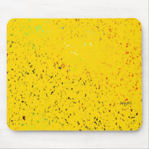 Mousepad de peinture d'éclaboussure tapis de souris