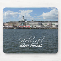 Mousepad de port de Helsinki Tapis De Souris