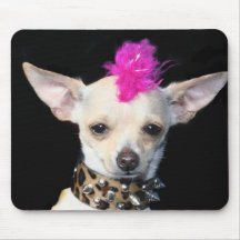 Mousepad de punk de chiwawa tapis de souris