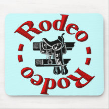 mousepad de rodéo tapis de souris