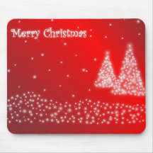 mousepad de rouge de Joyeux Noël Tapis De Souris