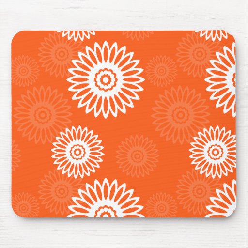 Mousepad de rouge d'été tapis de souris