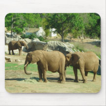 mousepad d'éléphant tapis de souris