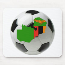 Mousepad d'équipe nationale de la Zambie Tapis De Souris